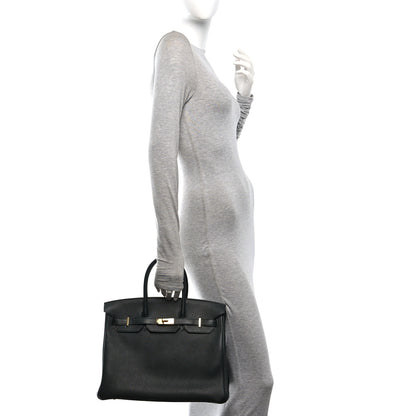 Hermes Togo Birkin 35 Vert Fonce 2 of 10