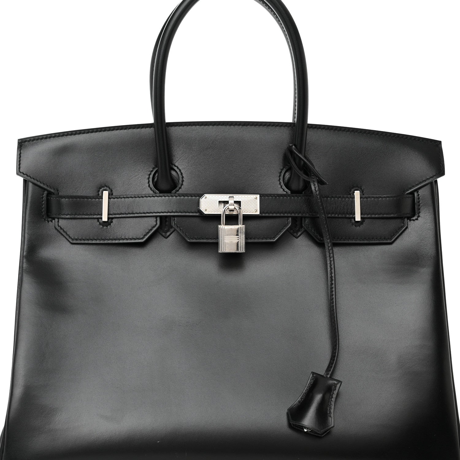 Hermes Box Guilloche Birkin 35 Black 9 of 14