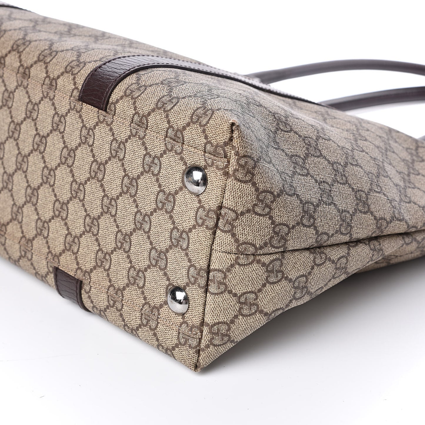 GG Plus Monogram Medium Joy Tote Brown