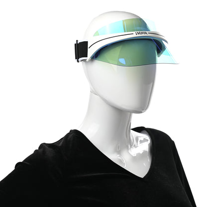 Christian Dior Mirrored DiorClub1 Sun Visor Blue 2 of 9