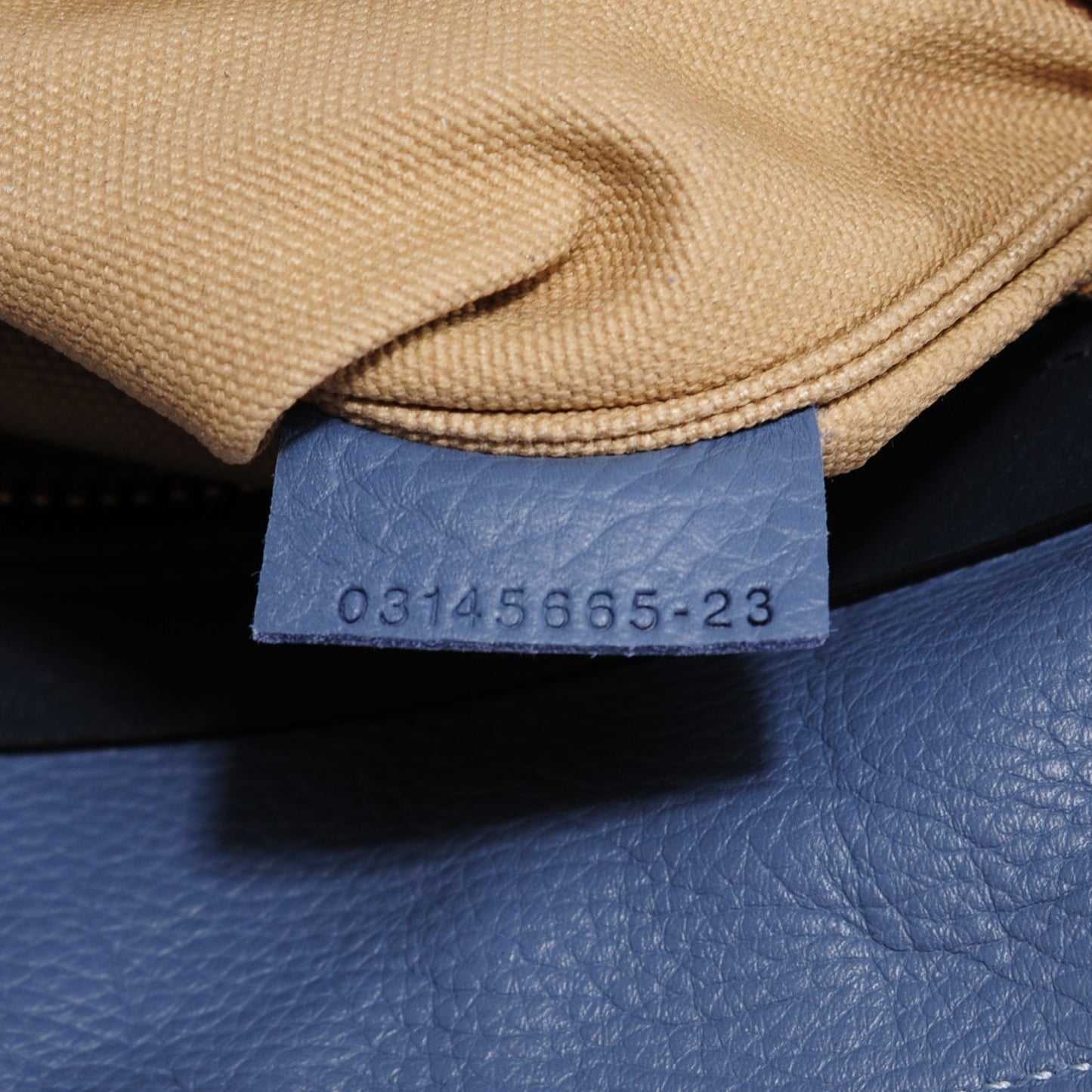 Calfskin Dree Shoulder Bag Street Blue