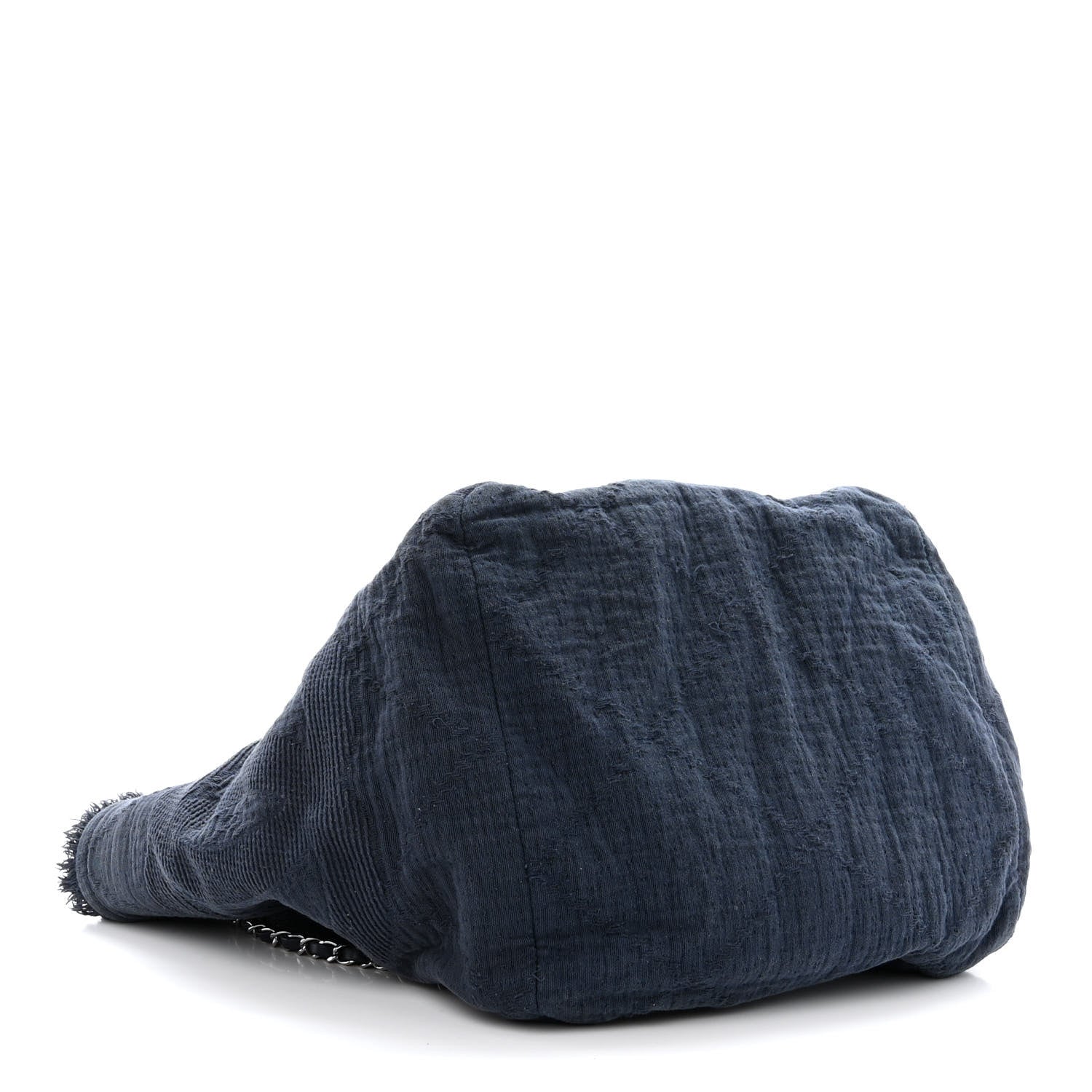 Chanel Canvas Medium Double Face Tote Navy 14 of 18