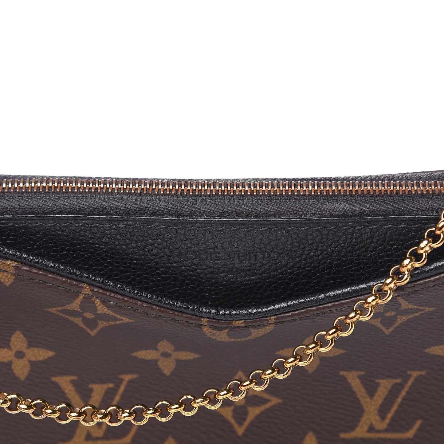 Monogram Pallas Clutch Black