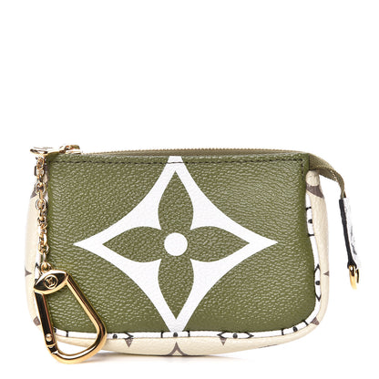 Louis Vuitton Monogram Giant Micro Pochette Accessories Kaki White 1 of 8