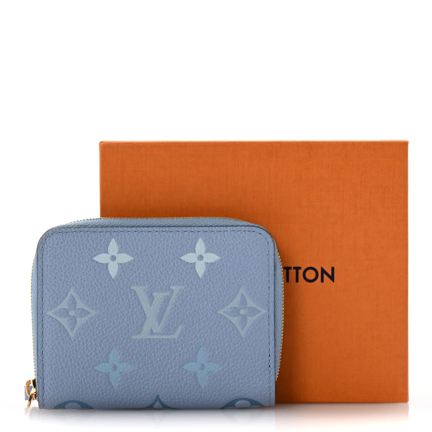 Louis Vuitton Empreinte Monogram Giant By The Pool Zippy Coin Purse Summer Blue 10 of 10