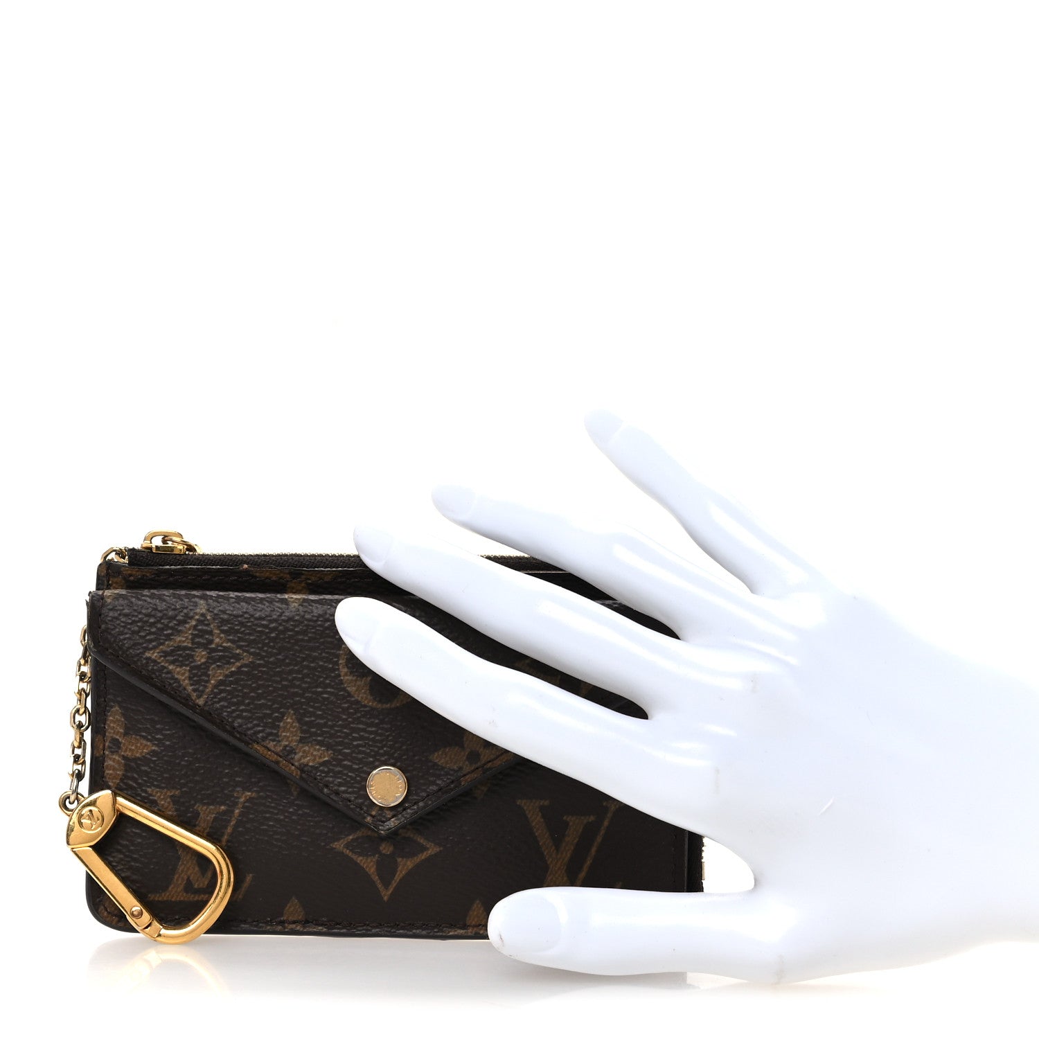 Louis Vuitton Monogram Recto Verso Card Holder Black 2 of 9