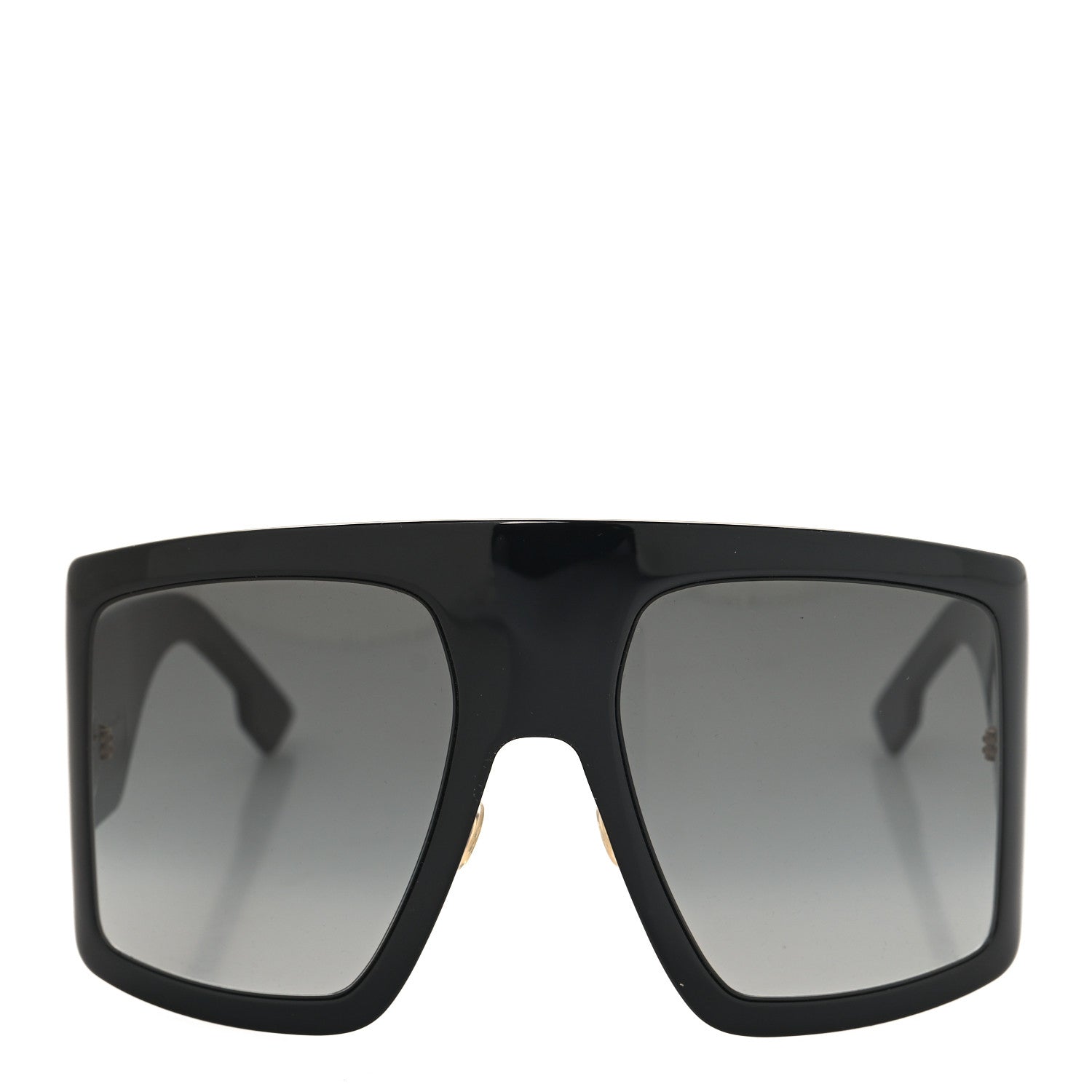 Christian Dior Acetate DiorSo Light 1 Shield Sunglasses Black 2 of 9