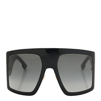 Christian Dior Acetate DiorSo Light 1 Shield Sunglasses Black 2 of 9