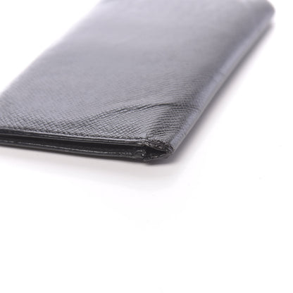 Louis Vuitton Taiga Porte Valeurs Organizer Wallet Black 9 of 10
