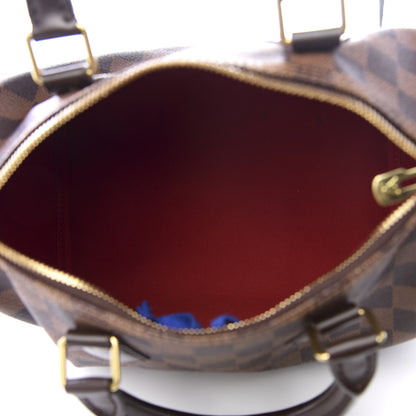 Louis Vuitton Damier Ebene Speedy Bandouliere 25 4 of 8