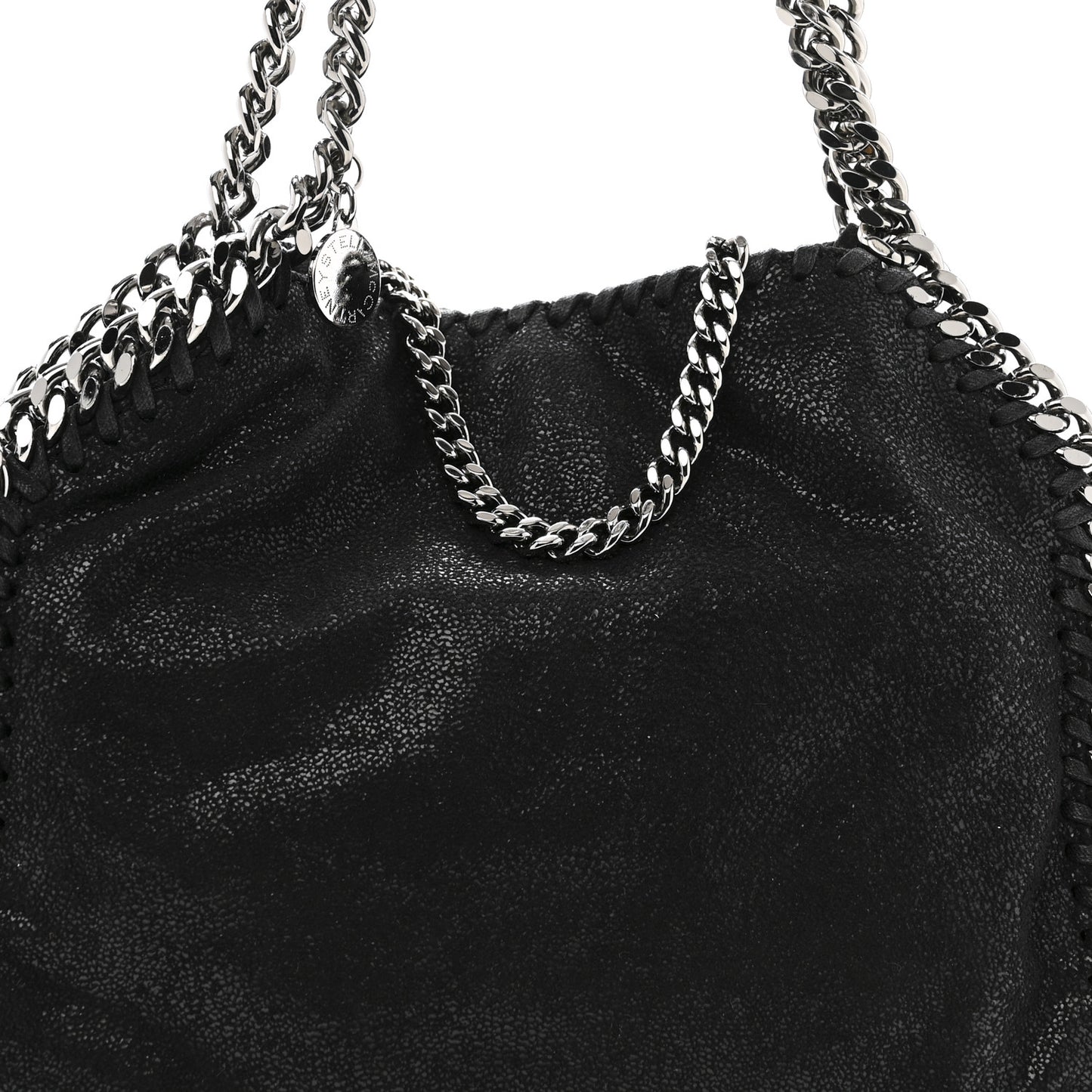 Shaggy Deer Mini Falabella Tote Black