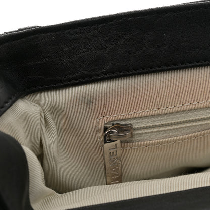 Chanel Washed Lambskin Quilted Medium Chain Around Messenger Black 11 of 11