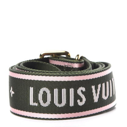 Louis Vuitton Nylon Bandouliere Shoulder Strap Kaki 2 of 4
