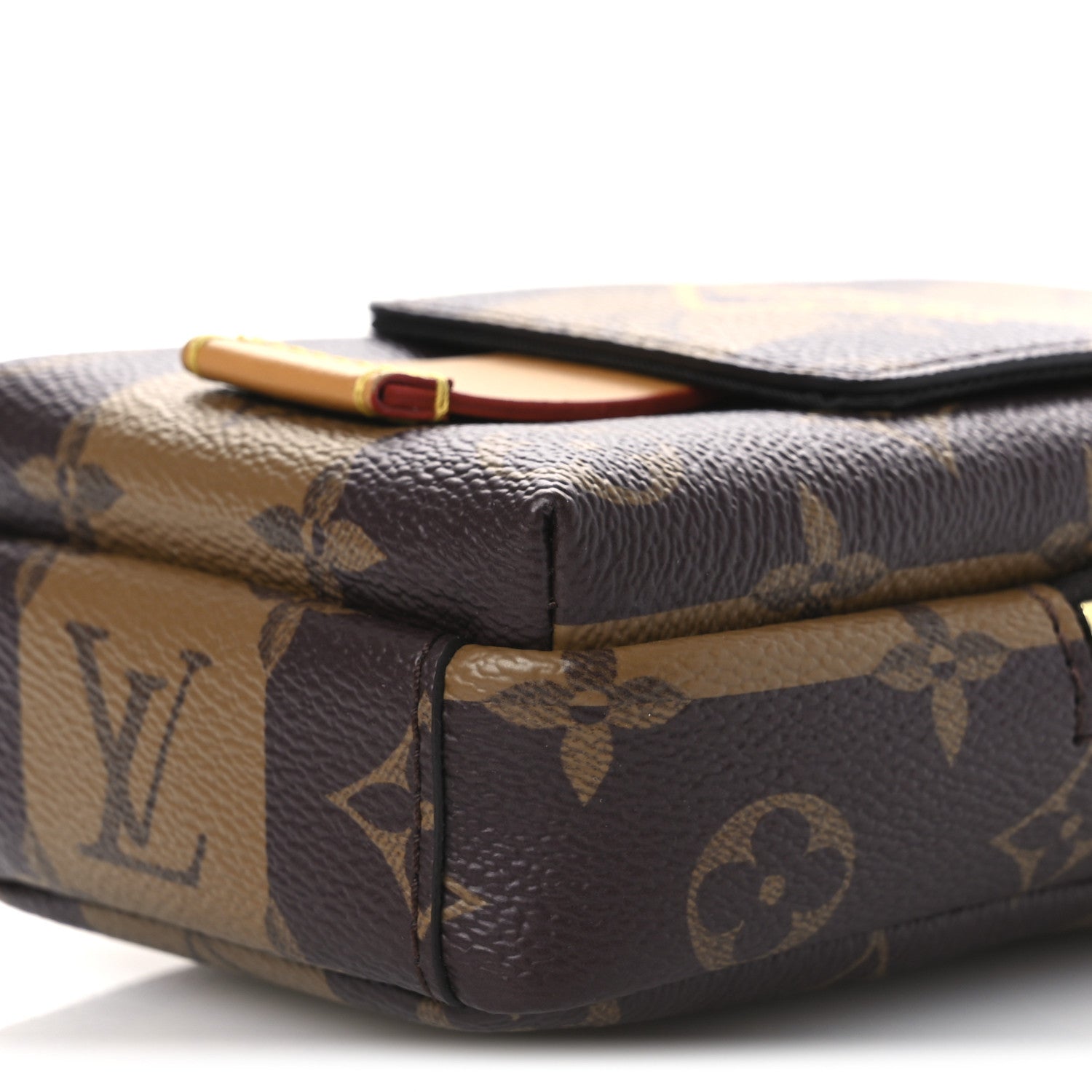 Louis Vuitton X NIGO Reverse Monogram Flat Double Phone Pouch 9 of 12