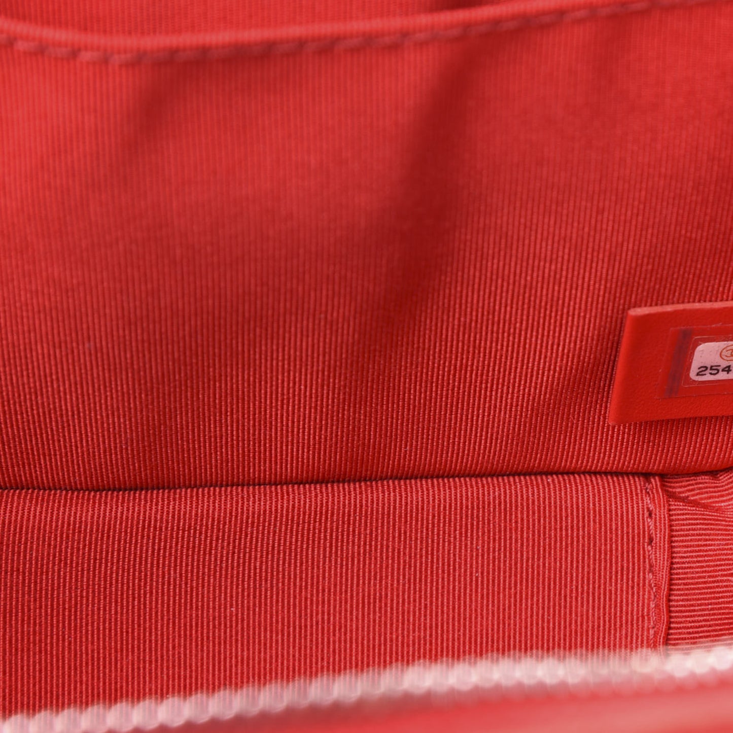 Lambskin Quilted Mini CC Box Camera Bag Red