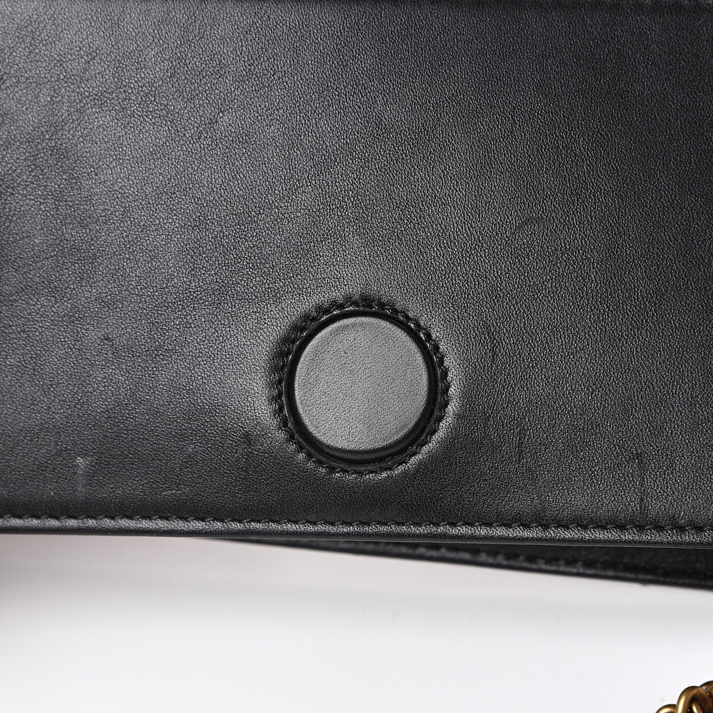 Calfskin Matelasse GG Marmont Mini Bag Black