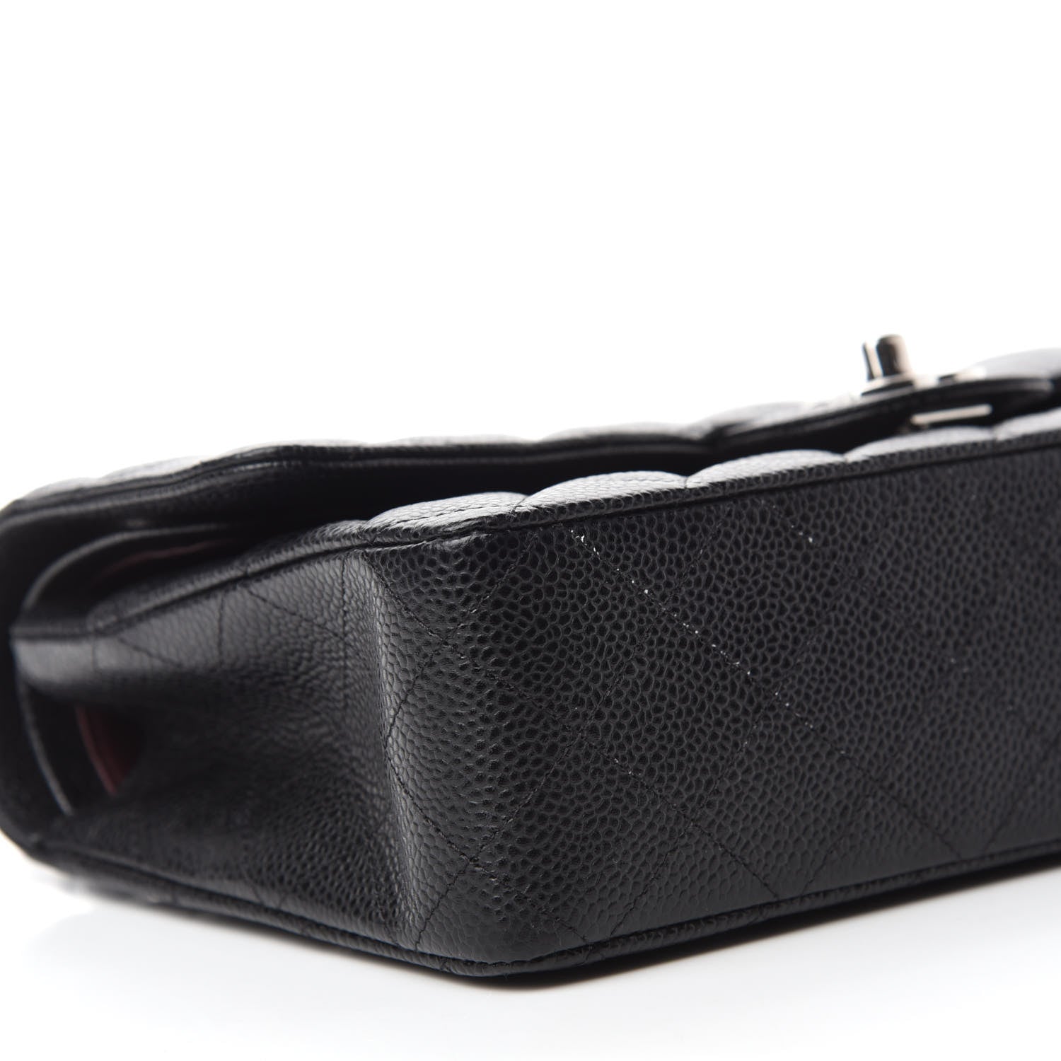 Chanel Caviar Quilted Medium Double Flap Black 6 of 11