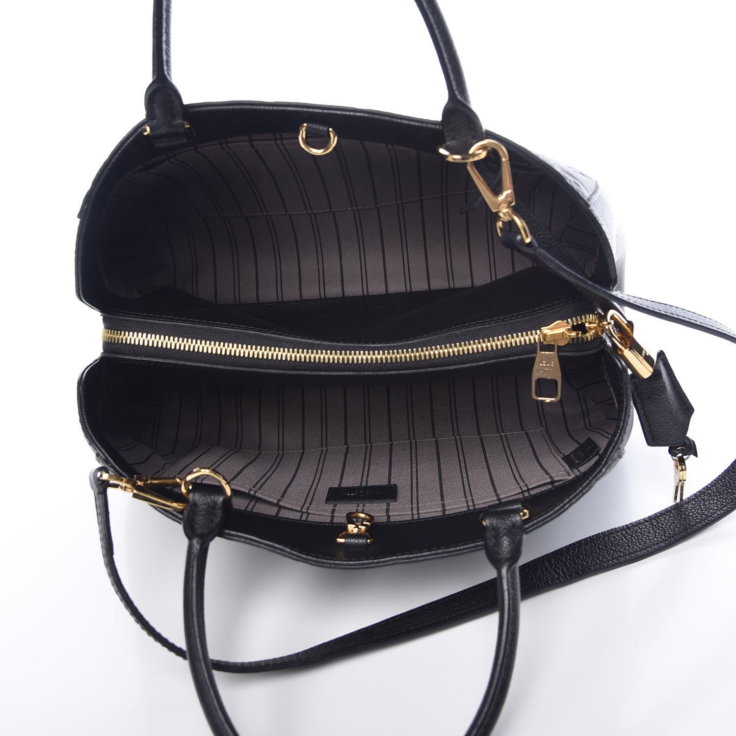 Louis Vuitton Empreinte Montaigne MM Black 5 of 11