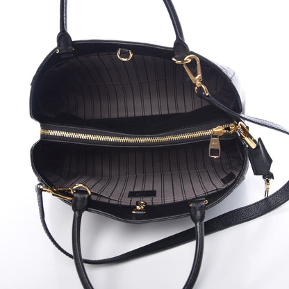 Louis Vuitton Empreinte Montaigne MM Black 5 of 11