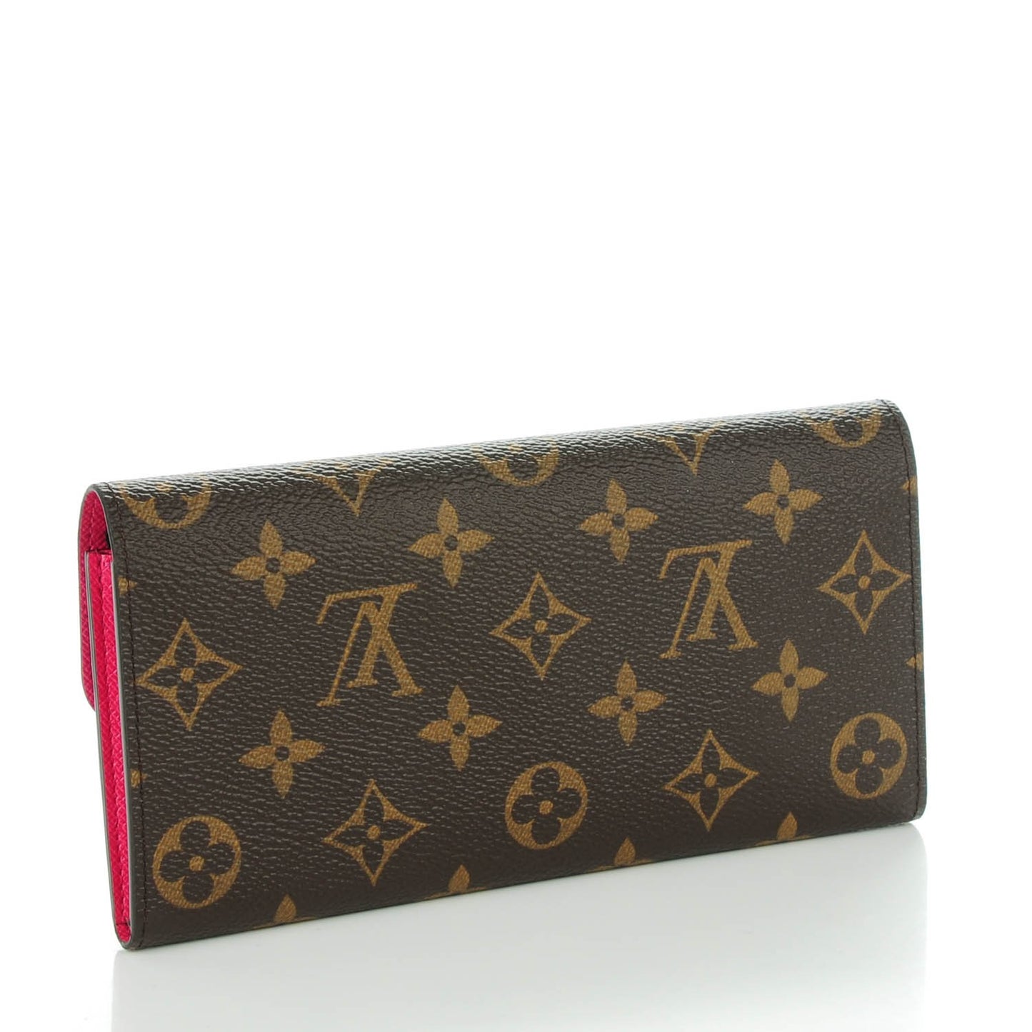 Monogram Emilie Wallet Hot Pink