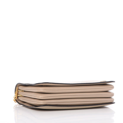 Mulberry Classic Grain Calfskin Small Clifton Flap Dune 4 of 8