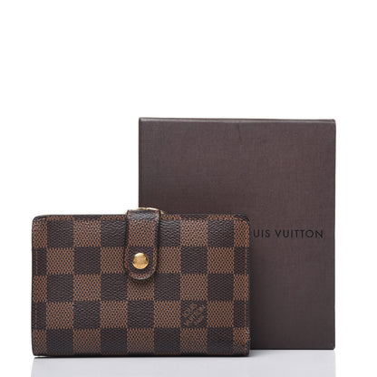 Louis Vuitton Damier Ebene French Purse Wallet 19 of 19