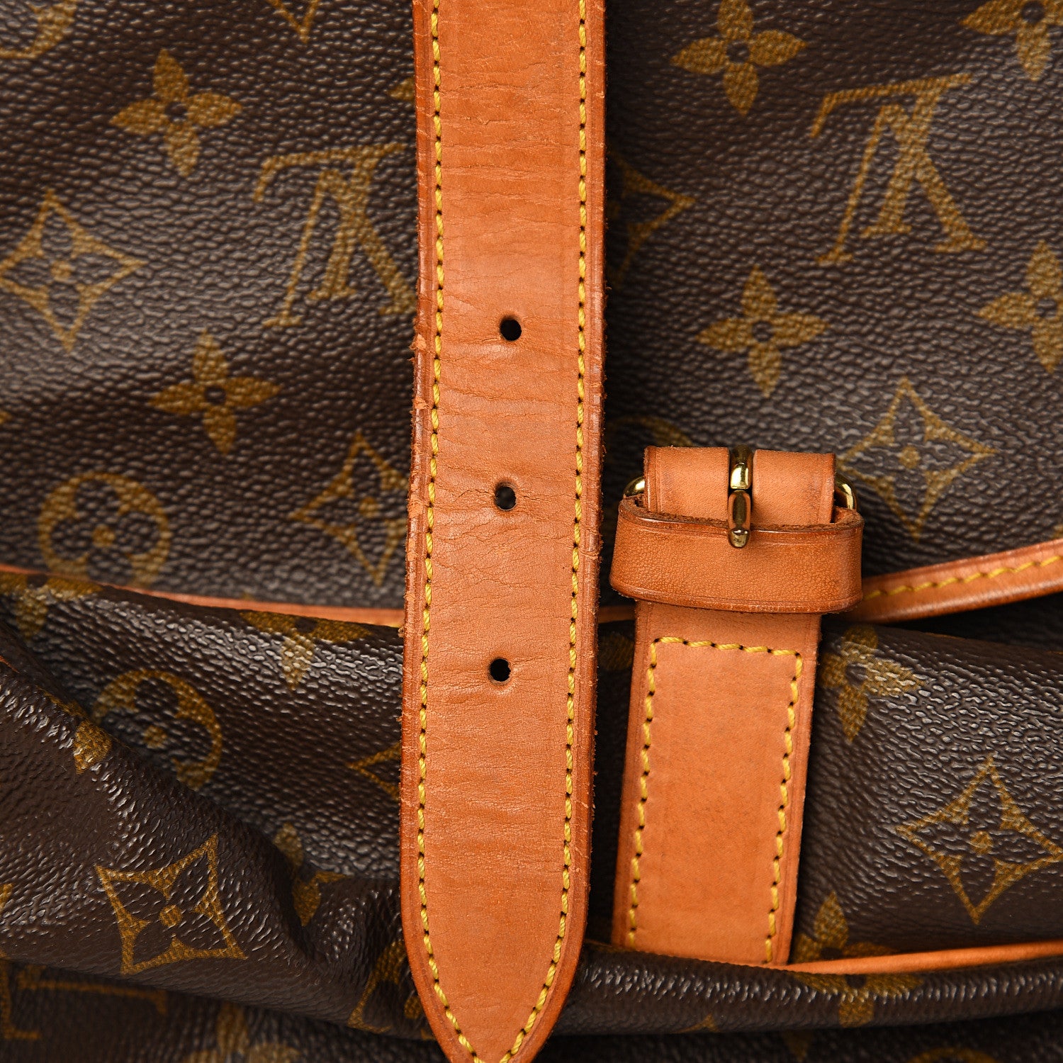 Louis Vuitton Monogram Saumur 35 10 of 21