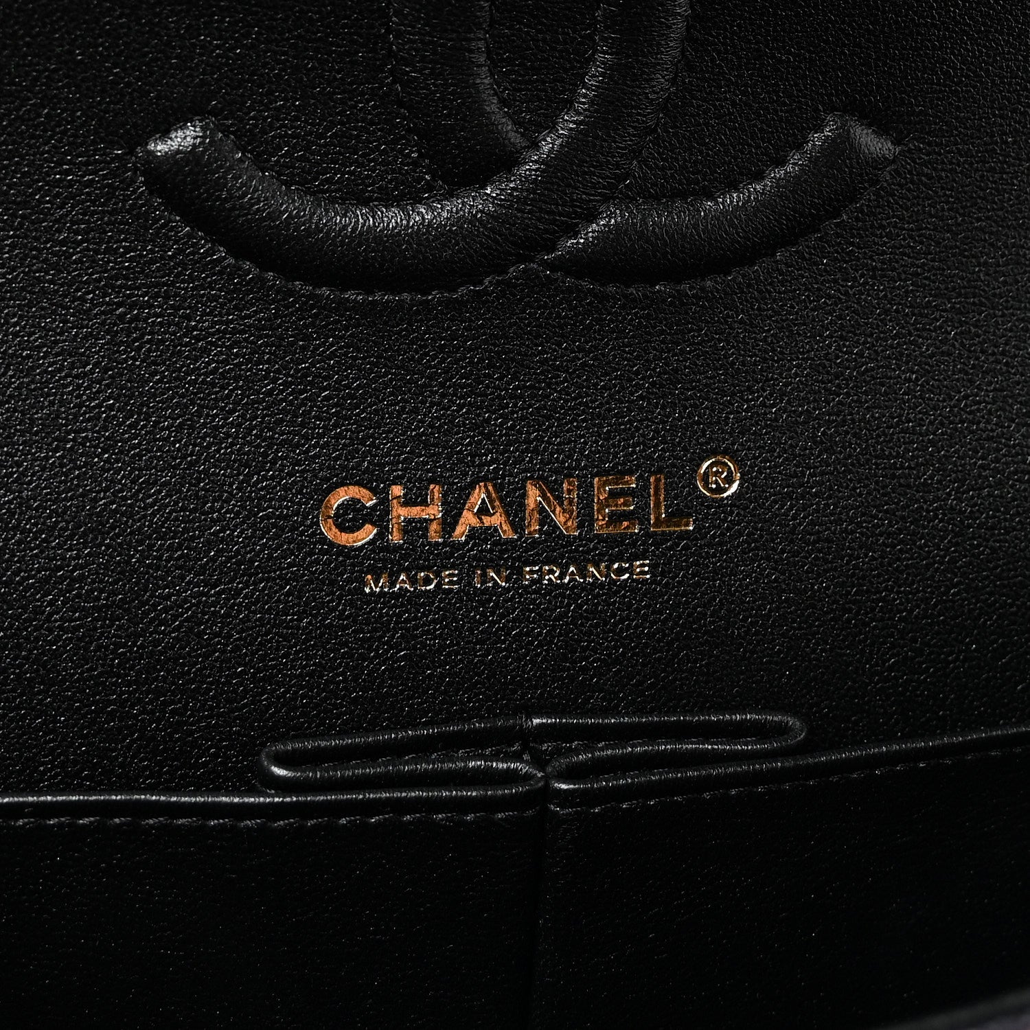 Chanel Iridescent Lambskin Quilted Medium Double Flap Black 6 of 10
