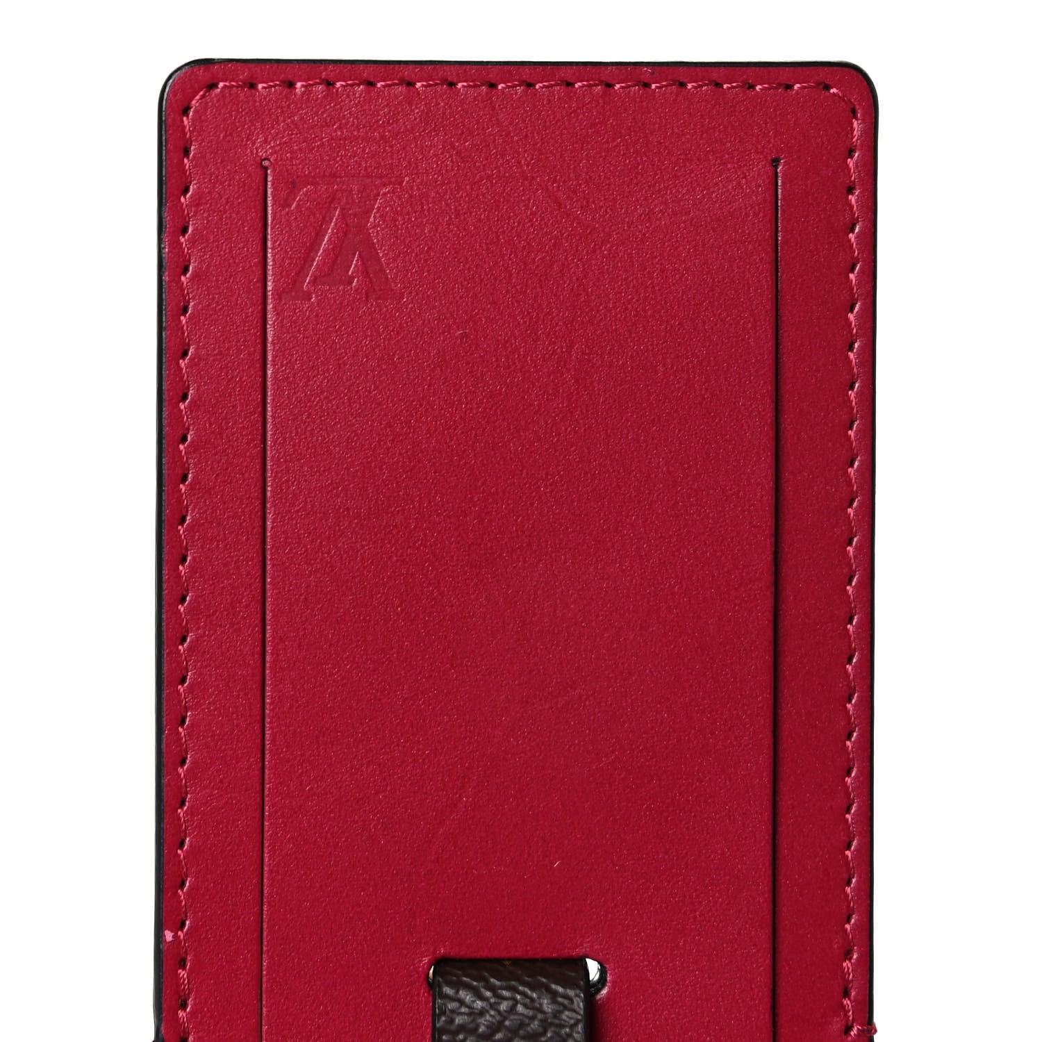 Louis Vuitton Calfskin Monogram Luggage Tag Fuchsia 4 of 4