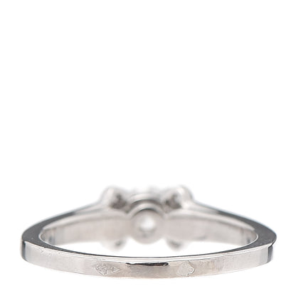 Cartier Platinum Diamond .35ct Ballerine Engagement Ring 50 5.25 3 of 5