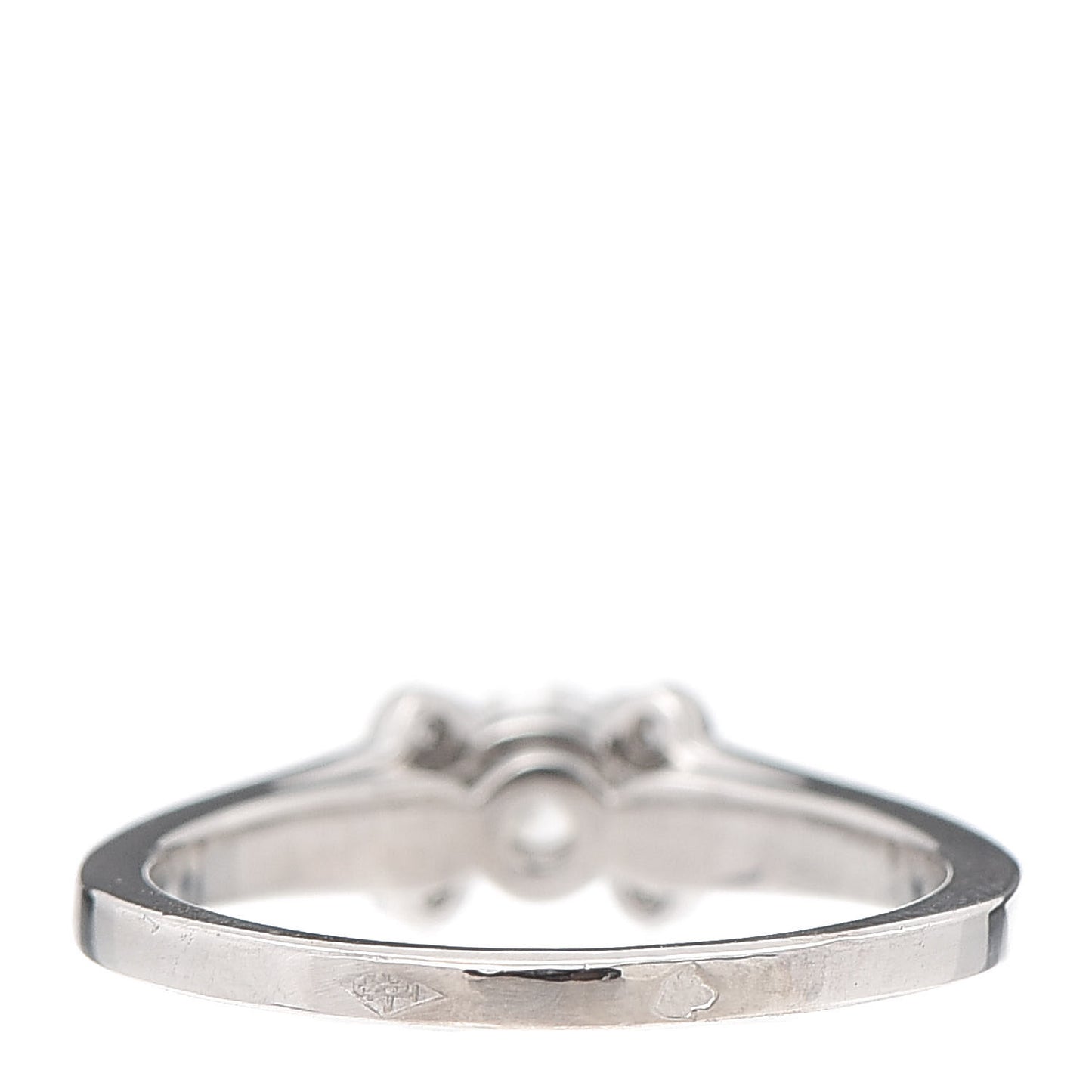 Platinum Diamond .35ct Ballerine Engagement Ring 49 5