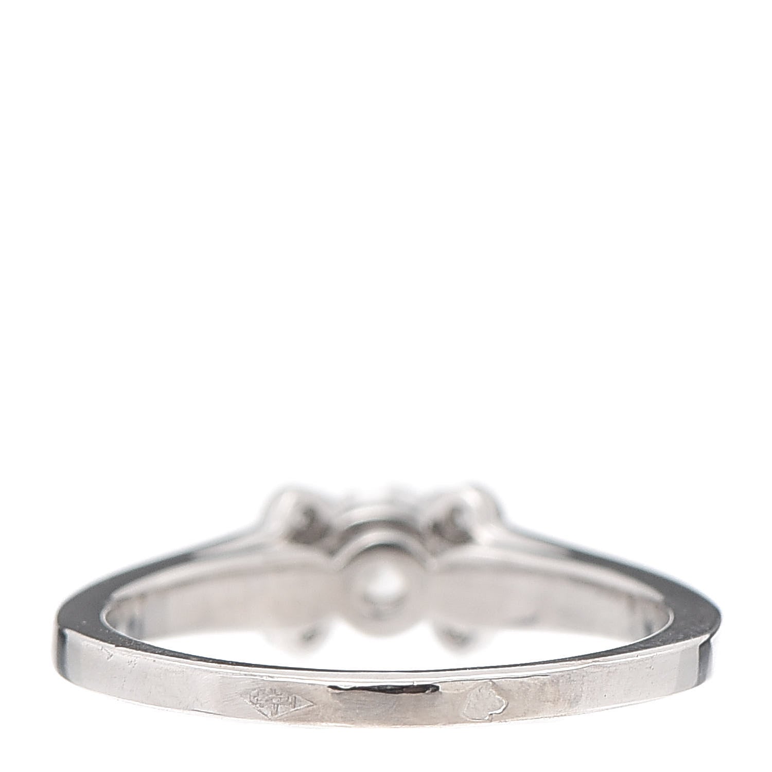 Cartier Platinum Diamond .35ct Ballerine Engagement Ring 49 5 3 of 5