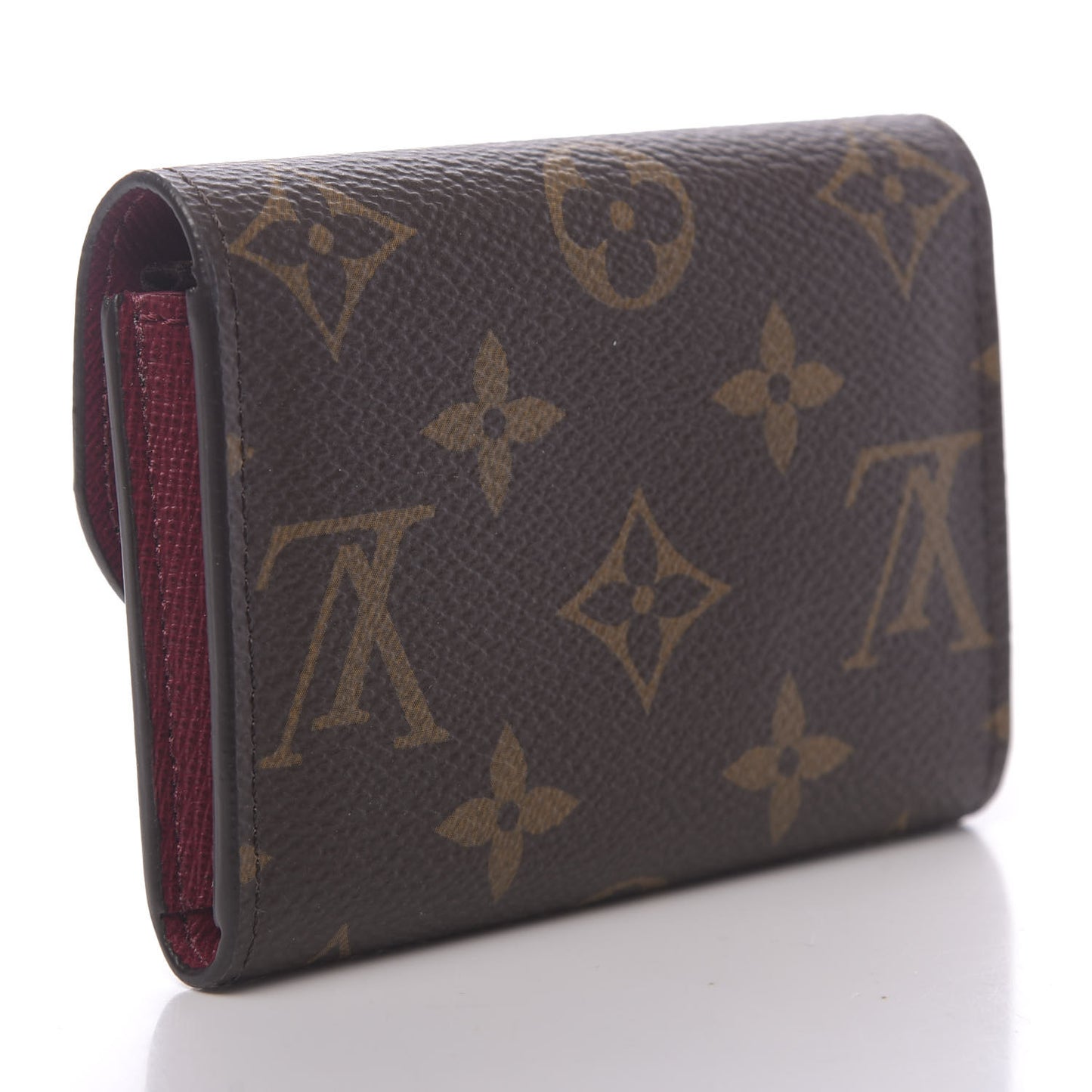Monogram Rosalie Coin Purse Fuchsia