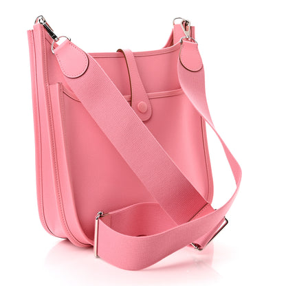 Hermes Epsom Evelyne III PM Rose Confetti 3 of 10