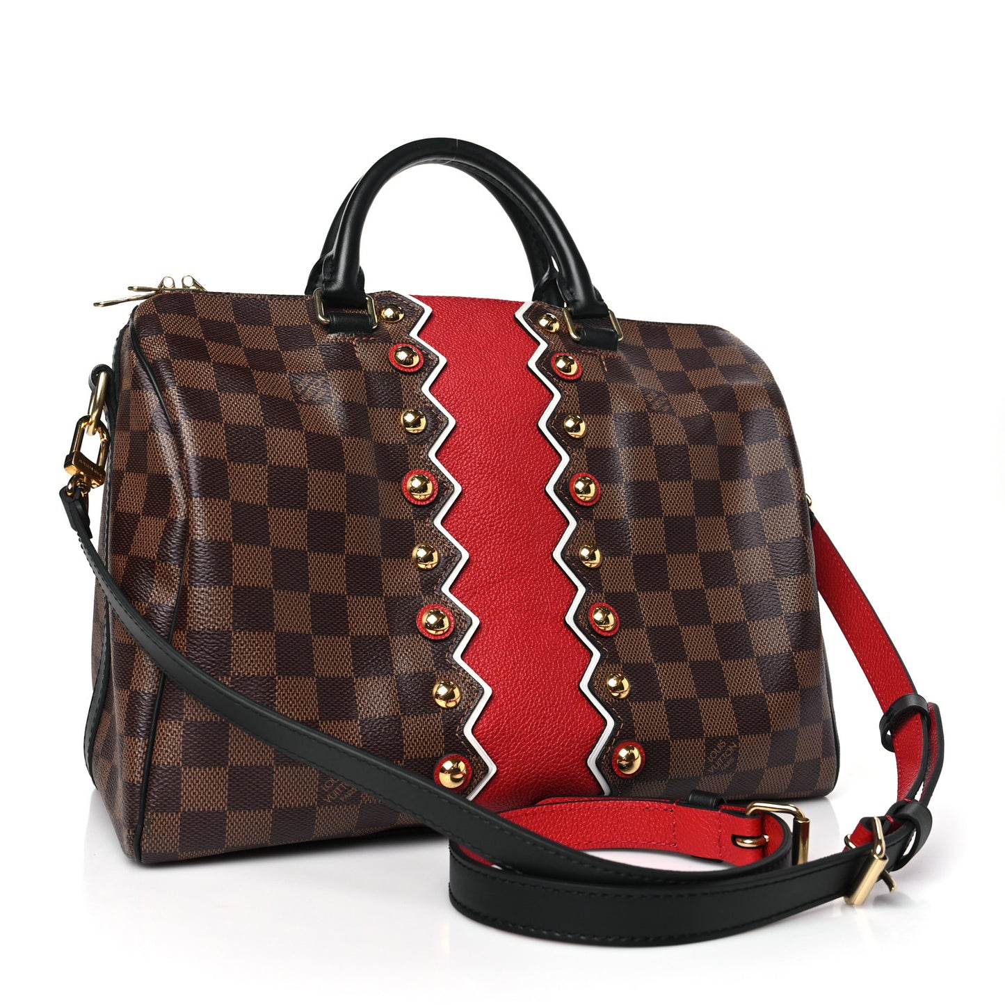 LOUIS VUITTON Damier Ebene Karakoram Speedy Bandouliere 30