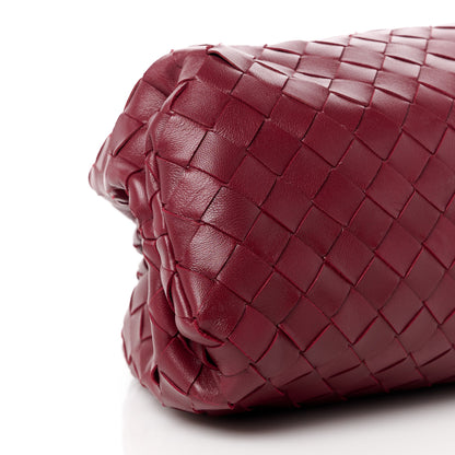 Bottega Veneta Nappa Maxi Intrecciato The Pouch Oversized Clutch Bordeaux 10 of 11