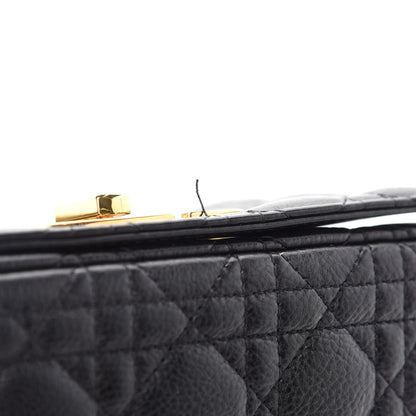 Christian Dior Calfskin Cannage Small Caro Bag Black 8 of 12