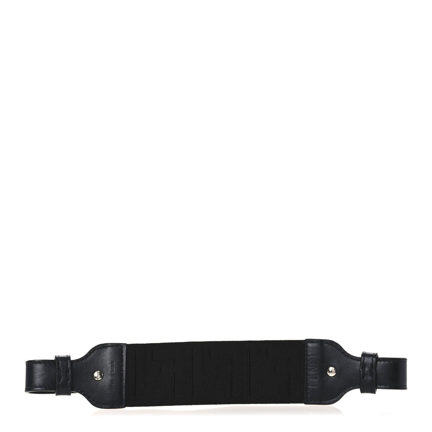 Calfskin Elastic FF Mini Strap Black