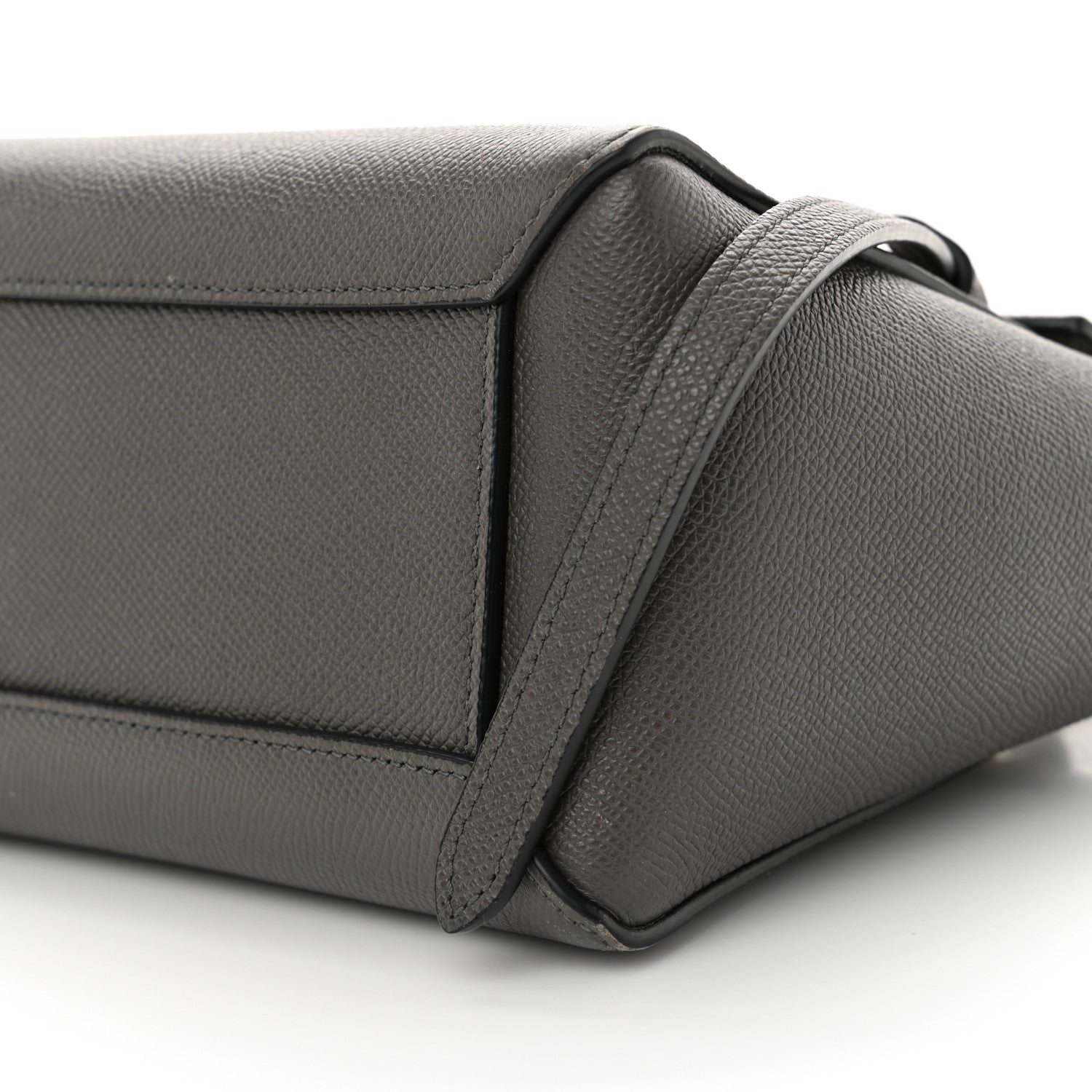 Celine Grained Calfskin Nano Belt Bag Grey 10 of 14