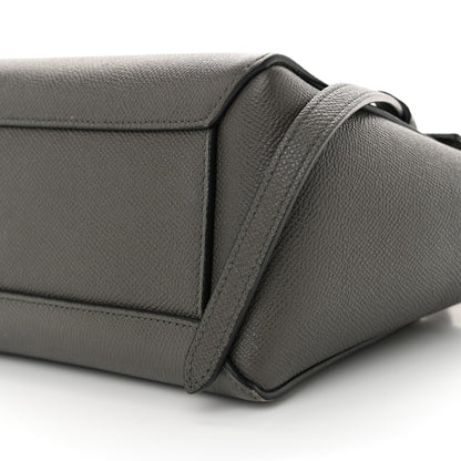 Celine Grained Calfskin Nano Belt Bag Grey 10 of 14