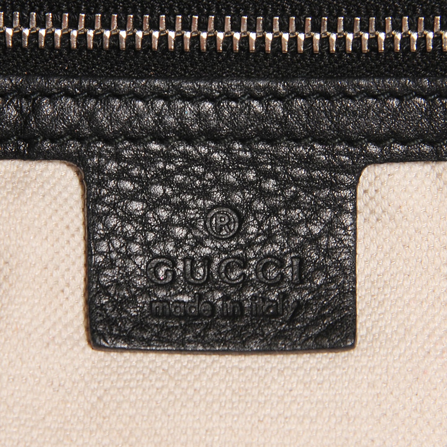 Python Techno Horsebit Large Hobo Black