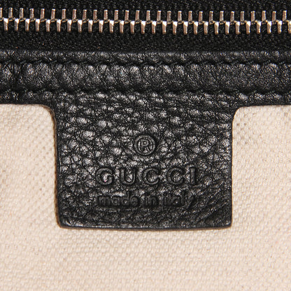 Gucci Python Techno Horsebit Large Hobo Black 6 of 7