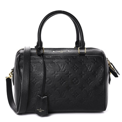 Louis Vuitton Empreinte Speedy Bandouliere 25 NM Black 1 of 12