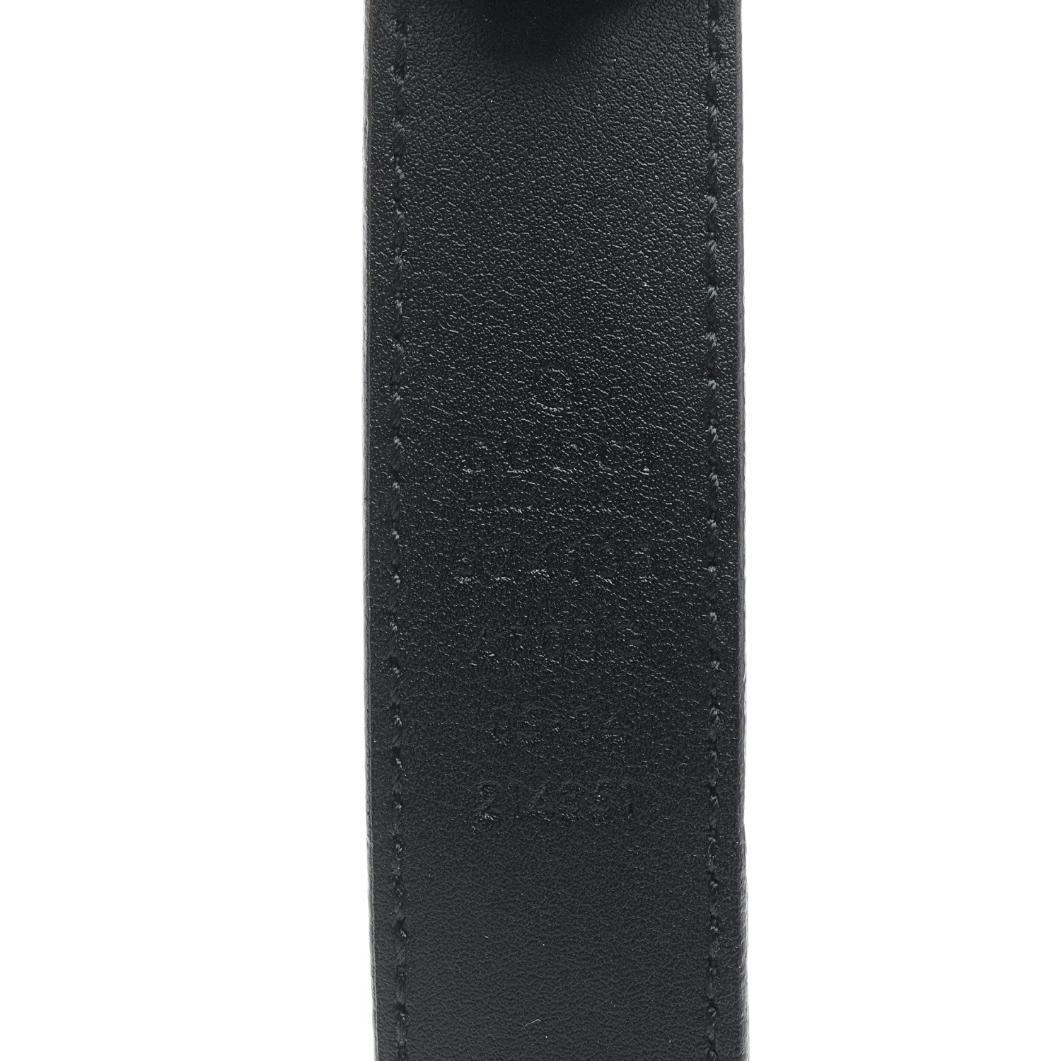 Gucci Moon Calfskin Torchon Double G 25mm Belt 85 34 Black 7 of 7