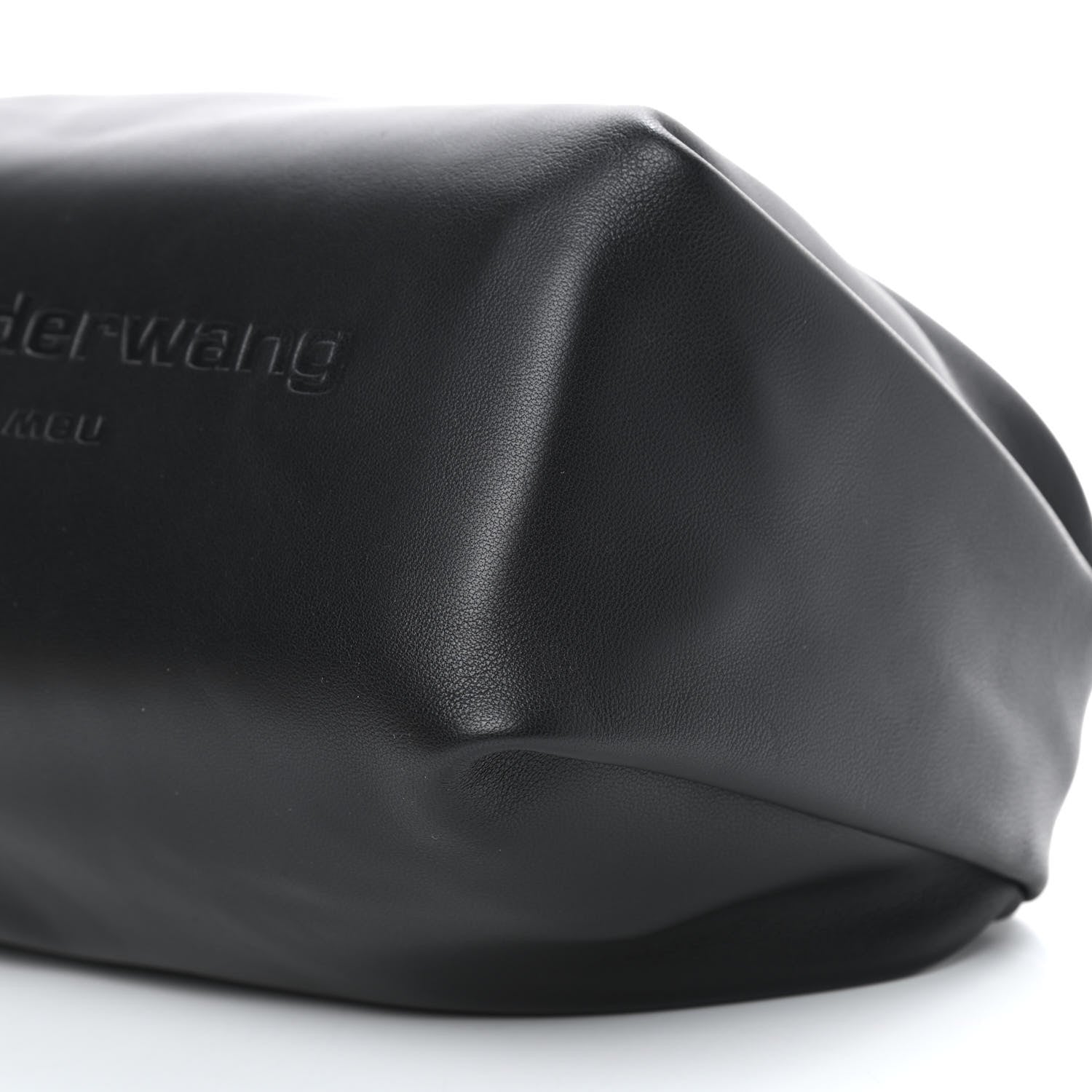 Alexander Wang Lambskin Mini Scrunchie Bag Black 8 of 8