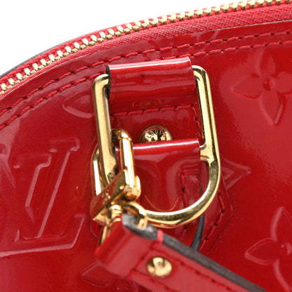 Louis Vuitton Vernis Alma BB Cherry 13 of 13