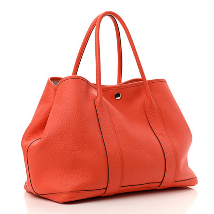 Hermes Negonda Garden Party 36 MM Orange Poppy 3 of 12