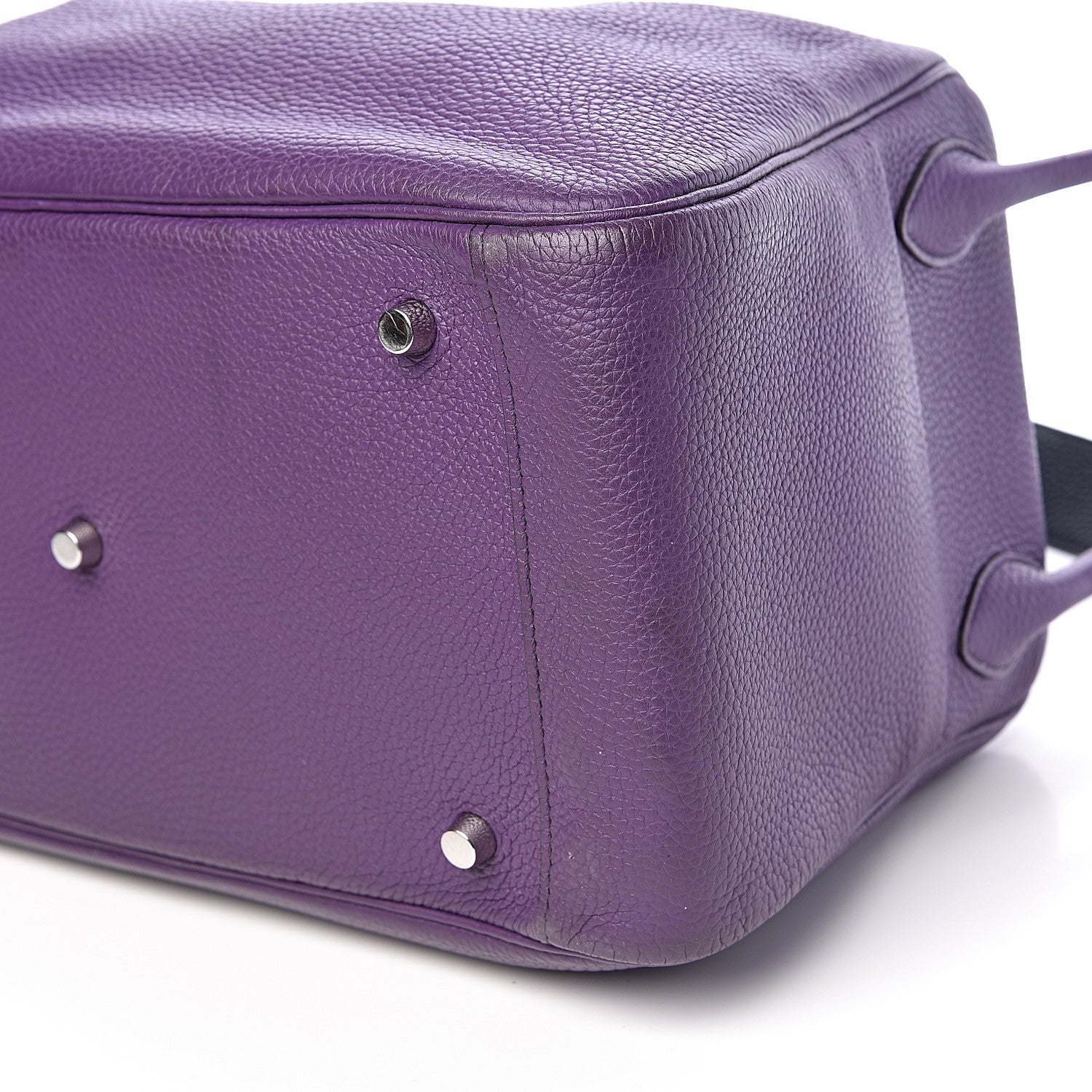 Hermes Taurillon Clemence Eclat Lindy 34 Ultraviolet Bleu Obscur 10 of 11