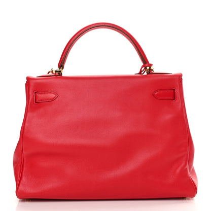 Hermes Gulliver Kelly Retourne 32 Rouge Vif 3 of 40