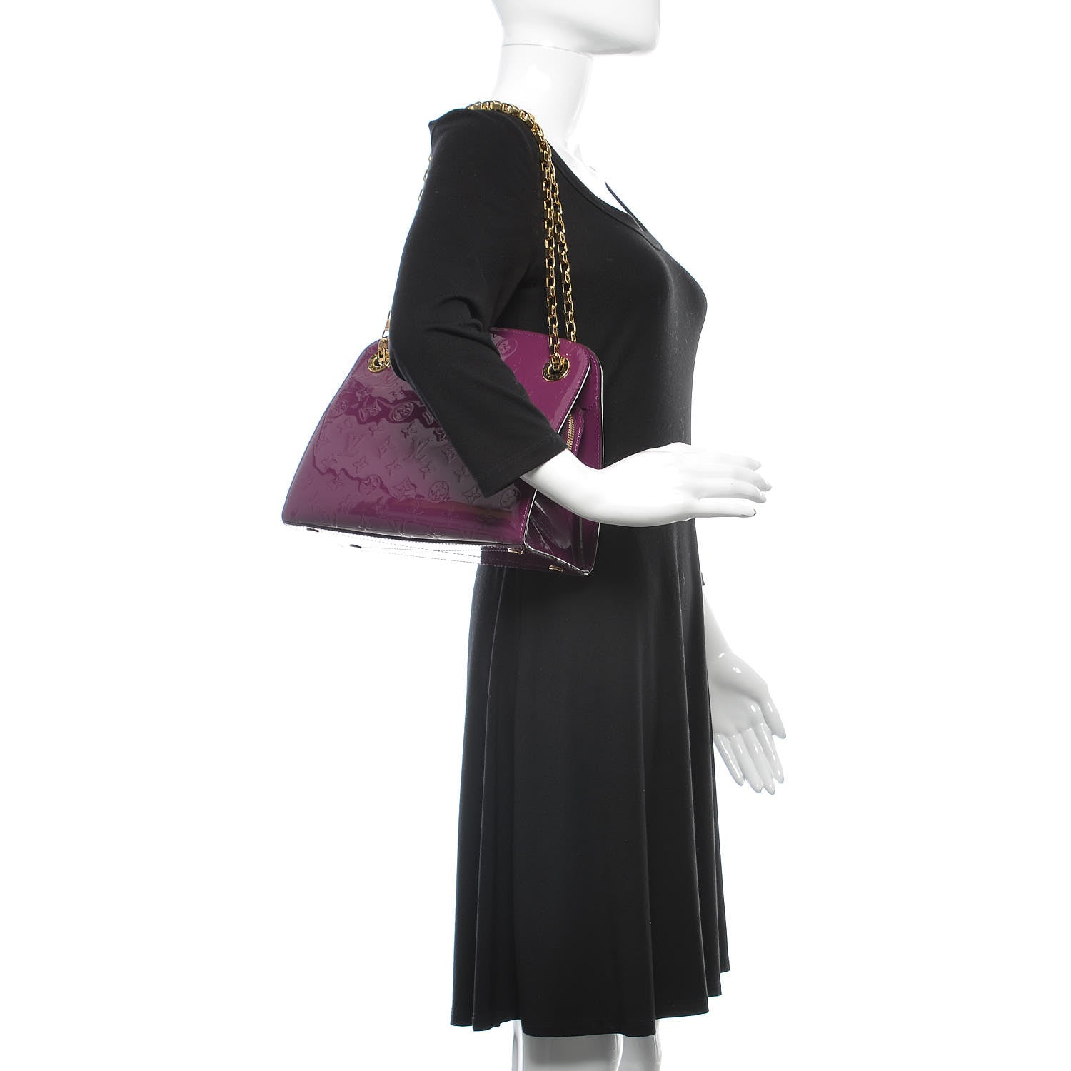 Louis Vuitton Vernis Virginia MM Amethyste 2 of 11